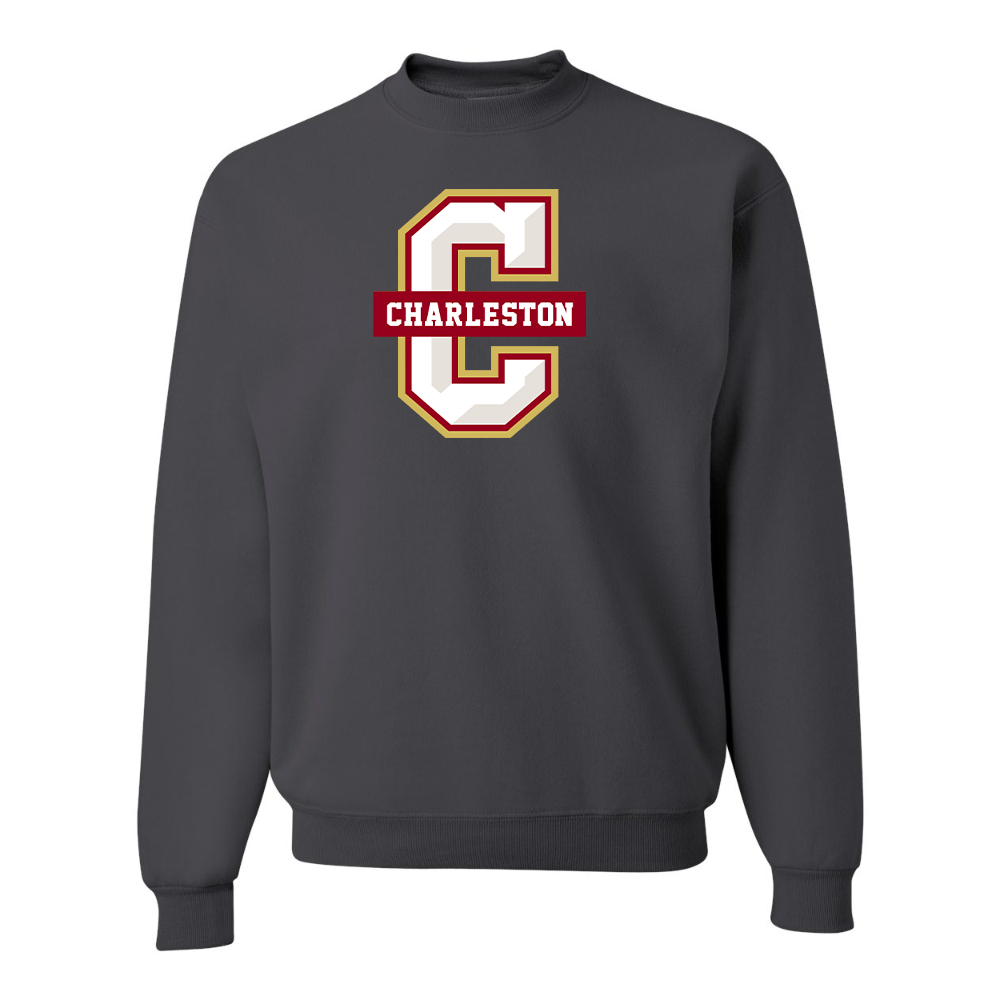 Men's Charleston Cougars JERZEES NuBlend Crewneck Sweatshirt