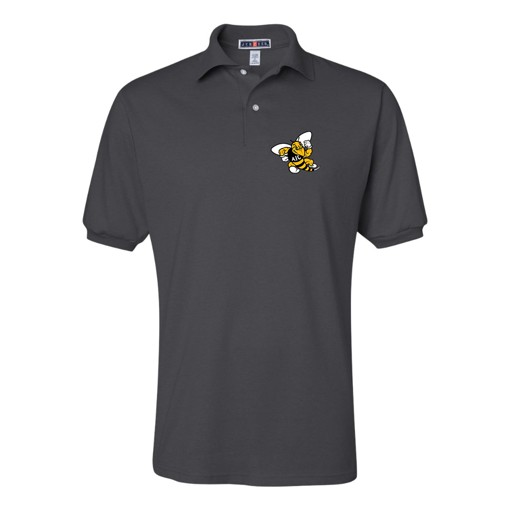 Men's AIC Yellow Jackets  JERZEES  SpotShield polo