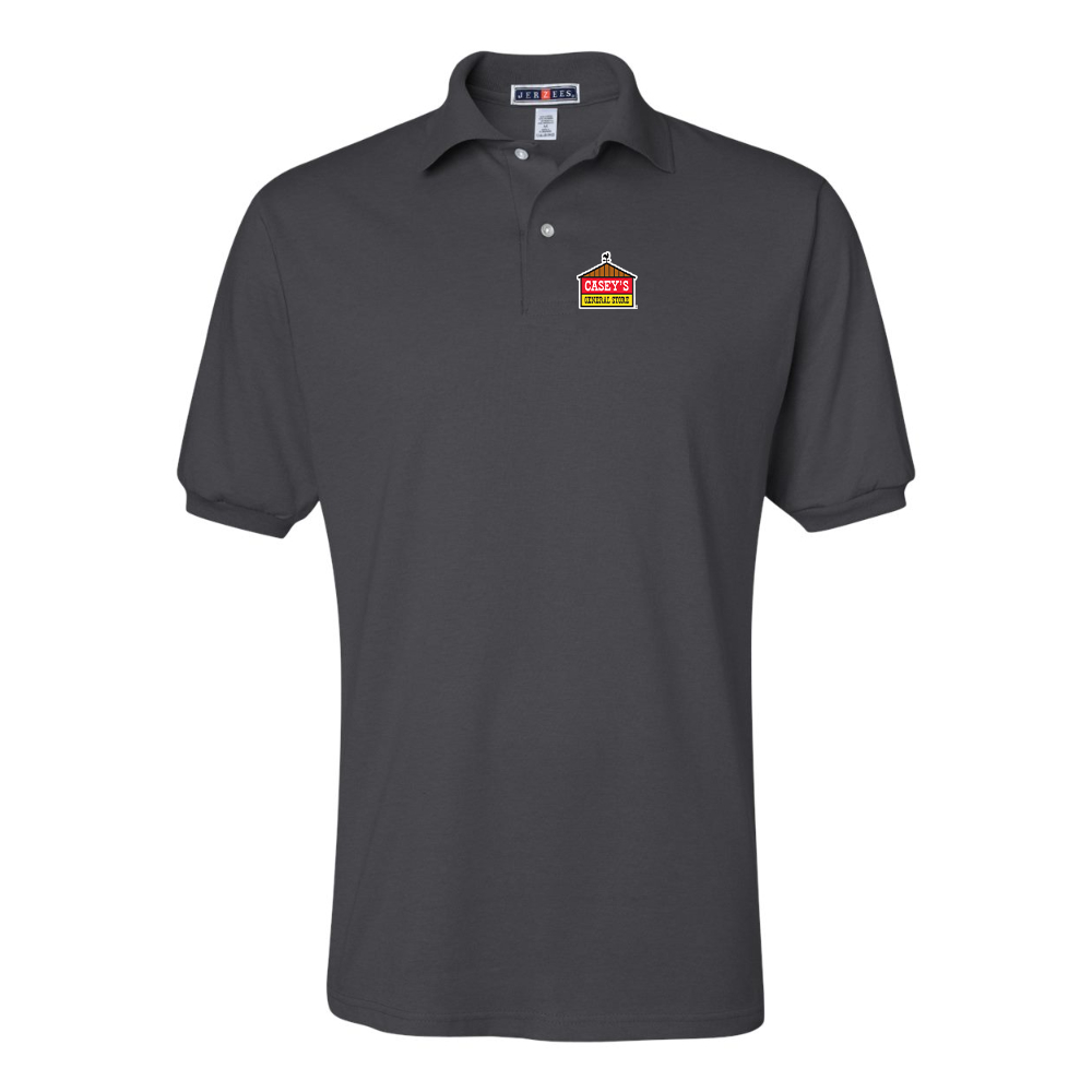 Men's Casey's General Store JERZEES  SpotShield polo