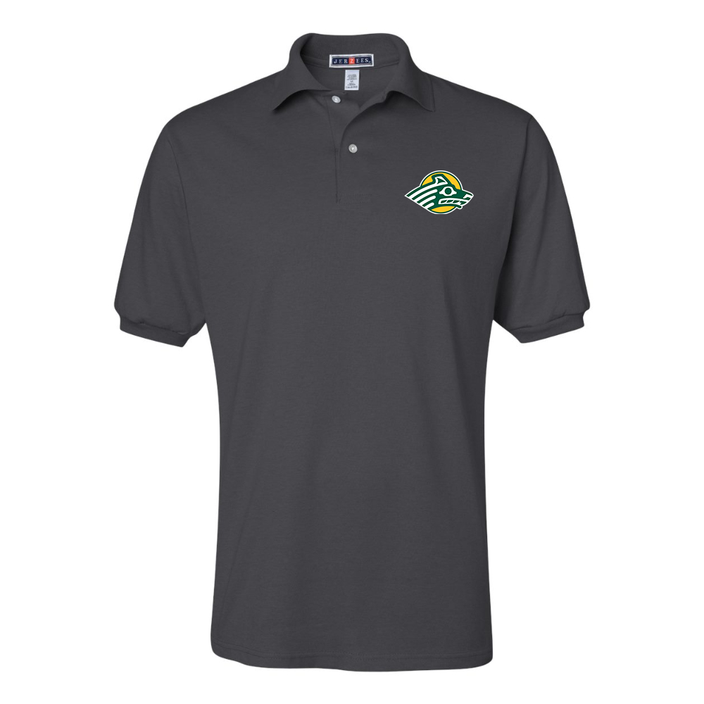 Men's Alaska Anchorage Seawolves  JERZEES  SpotShield polo