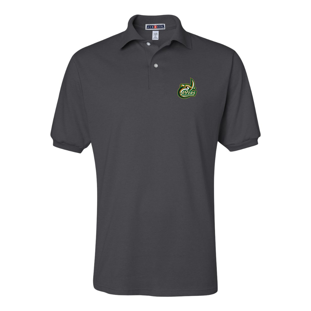 Men's Charlotte 49ers JERZEES  SpotShield polo
