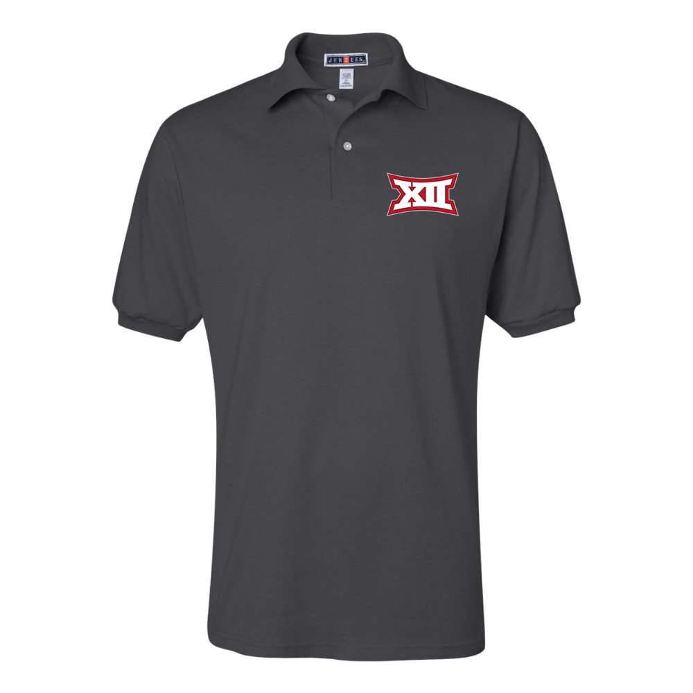 Men's  Big 12 Conference JERZEES  SpotShield polo