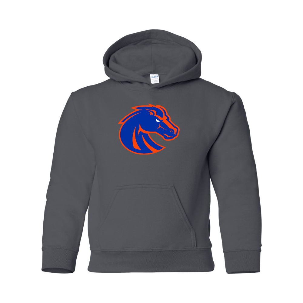Youth Boise State Broncos  Gildan Heavy Blend  Hooded Sweatshirt