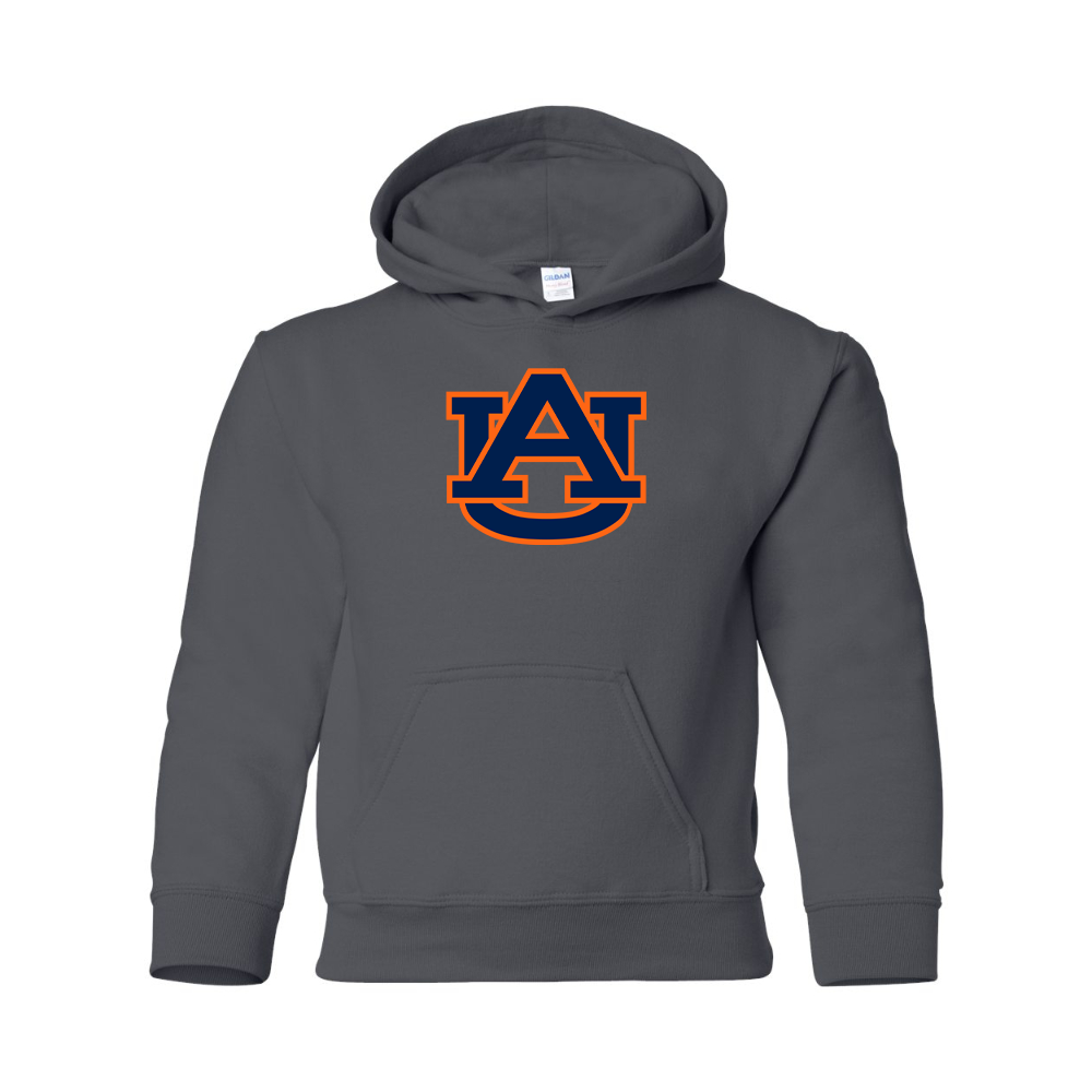 Youth   Auburn Tigers Gildan Heavy Blend  Hooded Sweatshirt