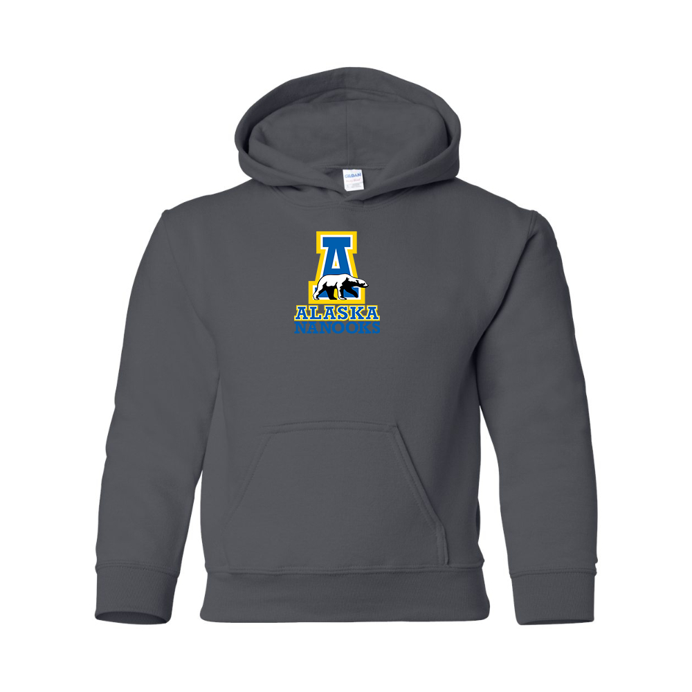 Youth Alaska Nanooks Gildan Heavy Blend  Hooded Sweatshirt