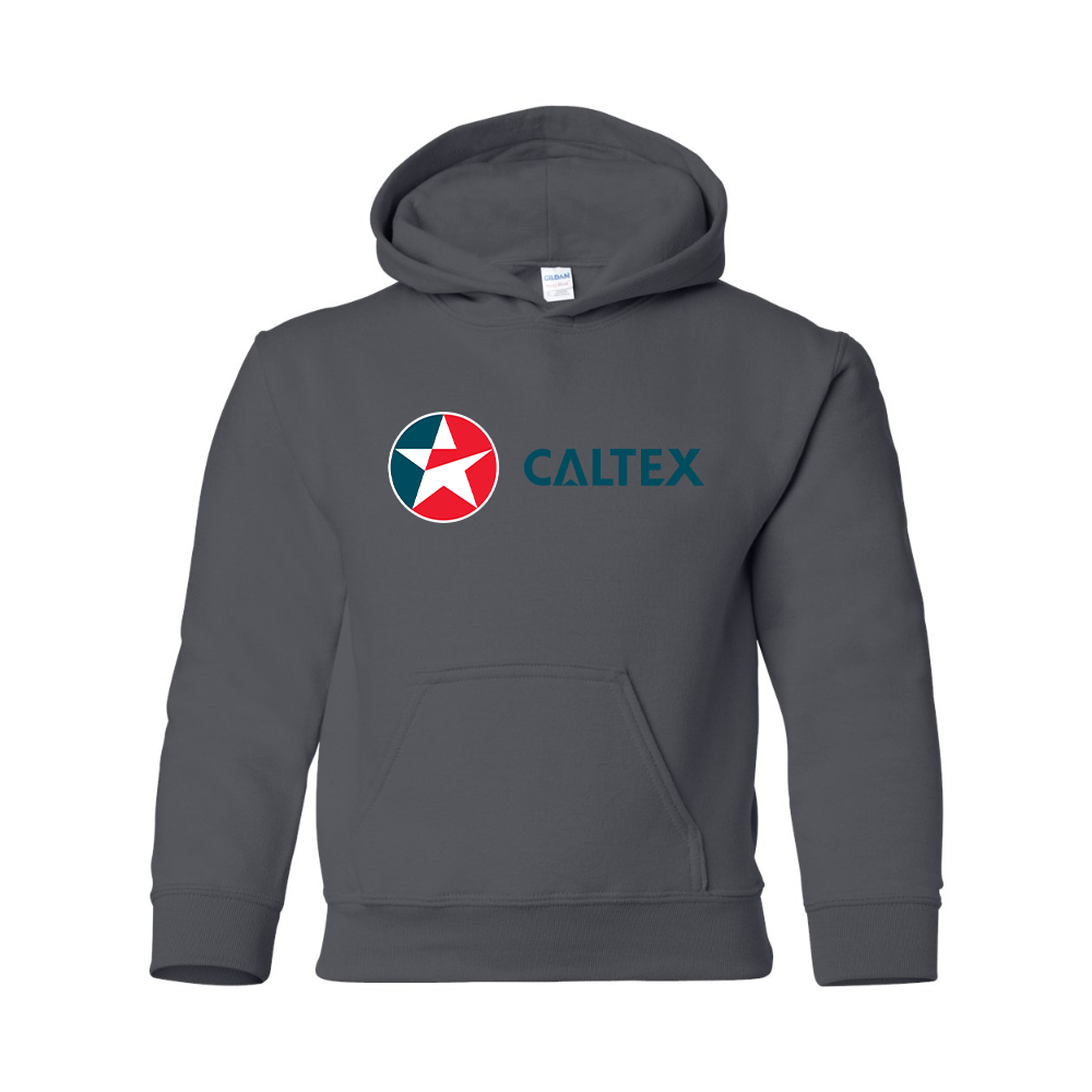 Youth  Caltex Gas Station Gildan Heavy Blend  Hooded Sweatshirt