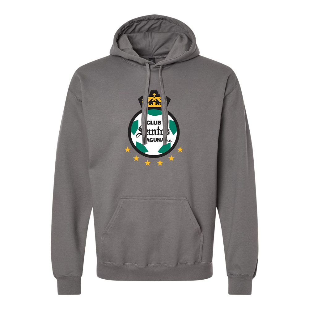 Men's Santos Laguna Soccer Softstyle Midweight Hooded Sweatshirt