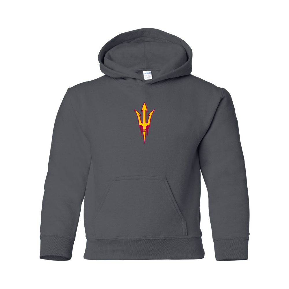 Youth   Arizona State Sun Devils Gildan Heavy Blend  Hooded Sweatshirt