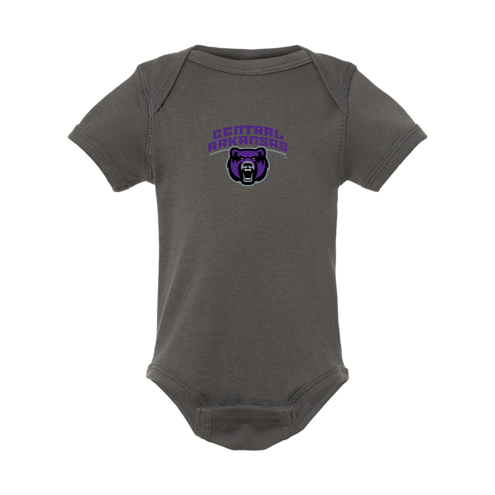 Central Arkansas Bears   Rabbit Skins Infant Baby Rib Bodysuit