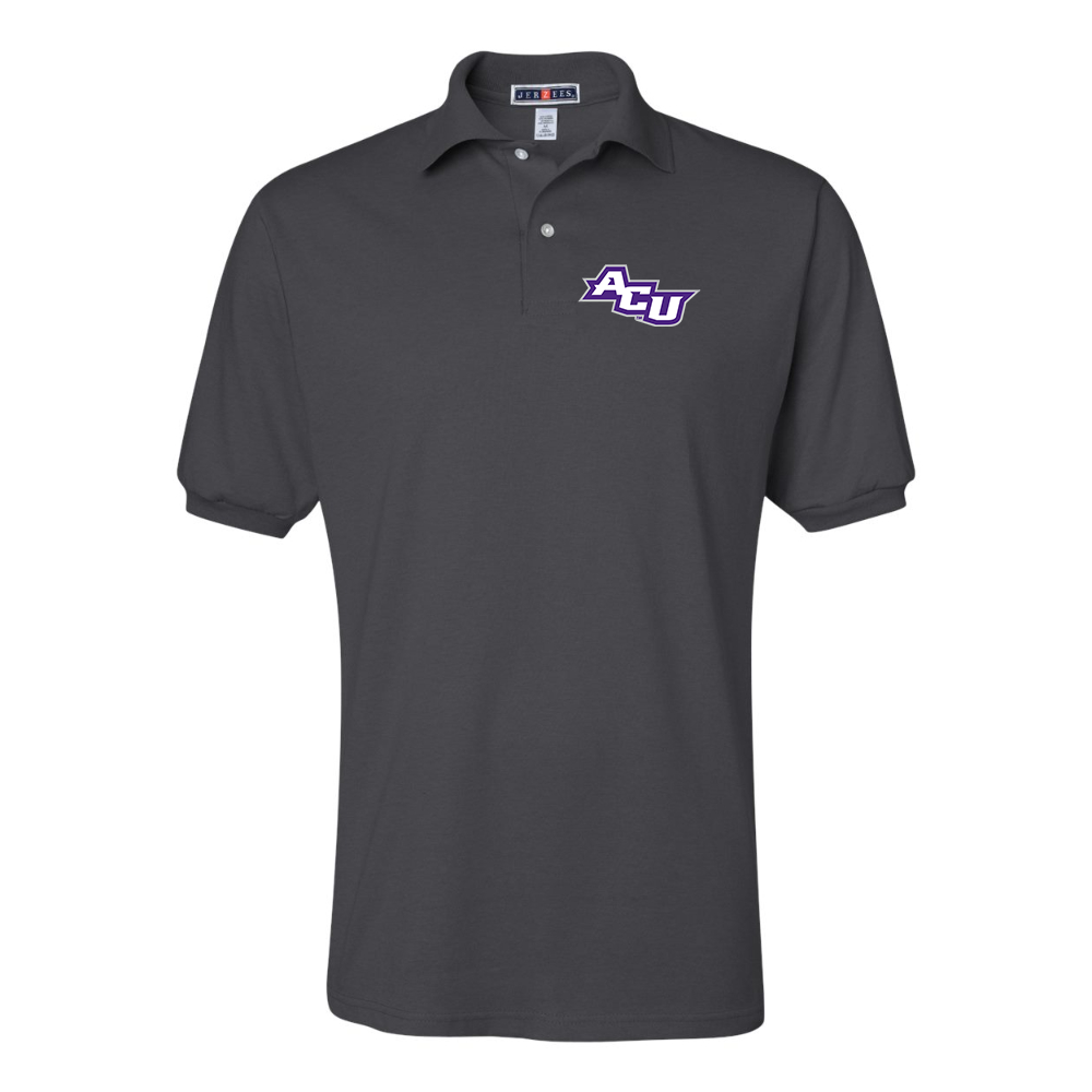 Men's Abilene Christian Wildcats  JERZEES  SpotShield polo