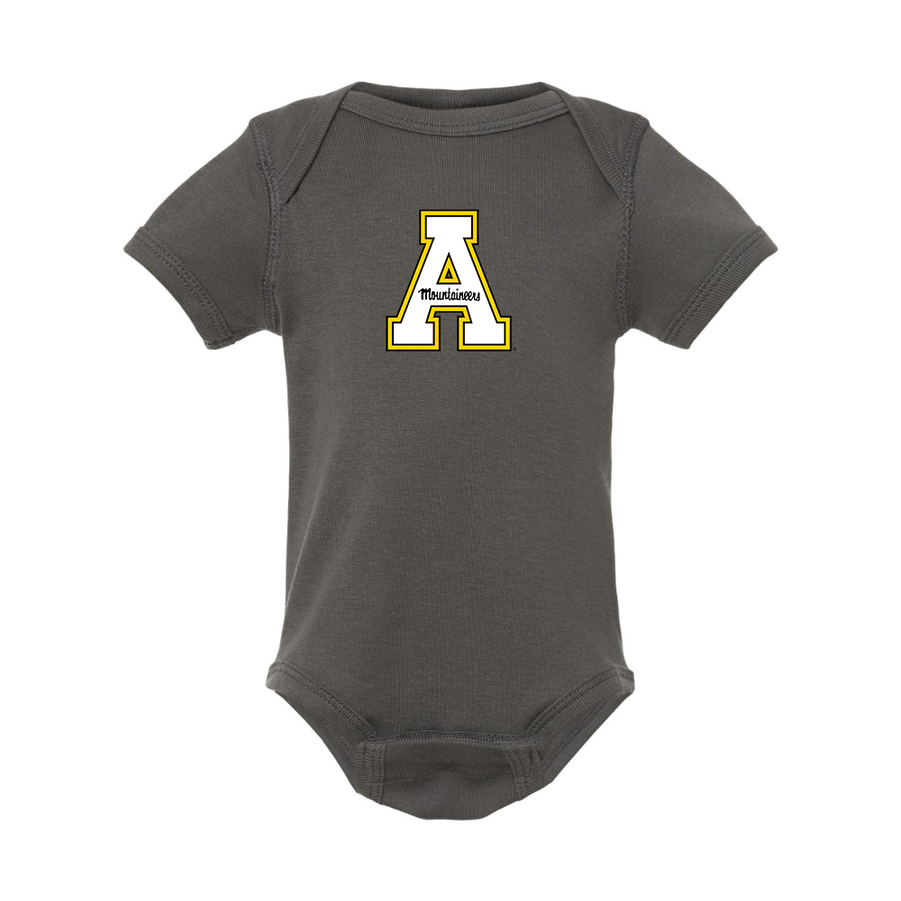 Appalachian State Mountaineers  Rabbit Skins Infant Baby Rib Bodysuit
