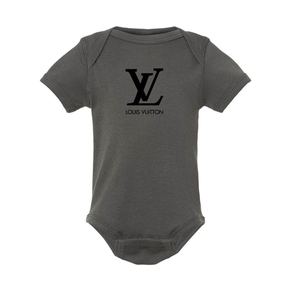 Louis Vuitton Rabbit Skins Infant Baby Rib Bodysuit