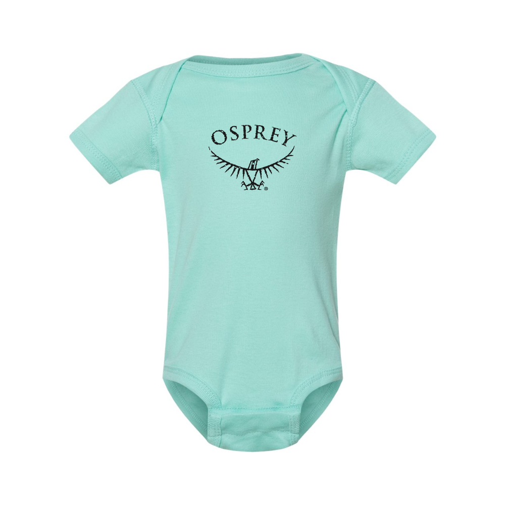Osprey Black Rabbit Skins Infant Baby Rib Bodysuit