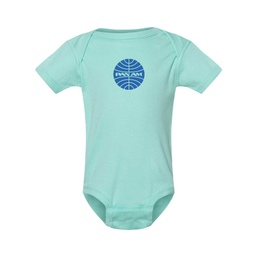 Pan Am  Rabbit Skins Infant Baby Rib Bodysuit