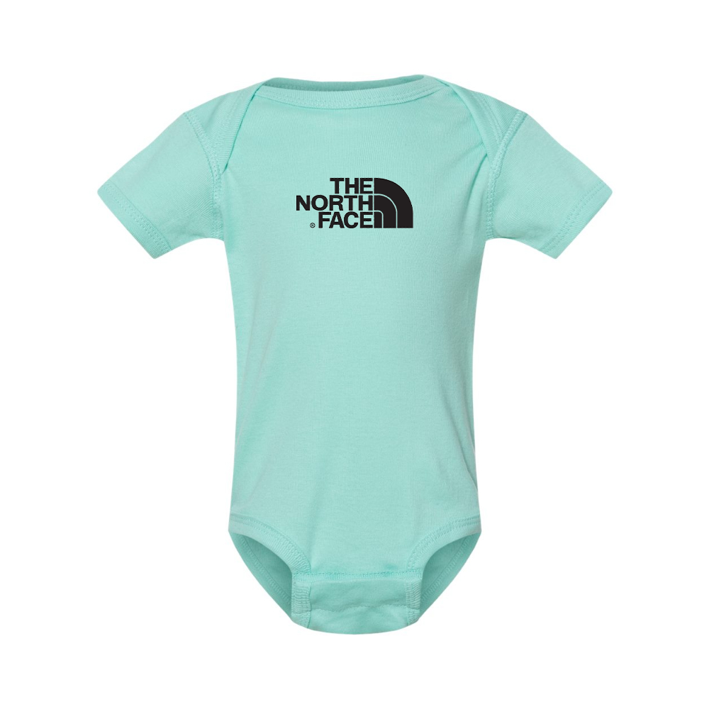 The North Face Black Rabbit Skins Infant Baby Rib Bodysuit