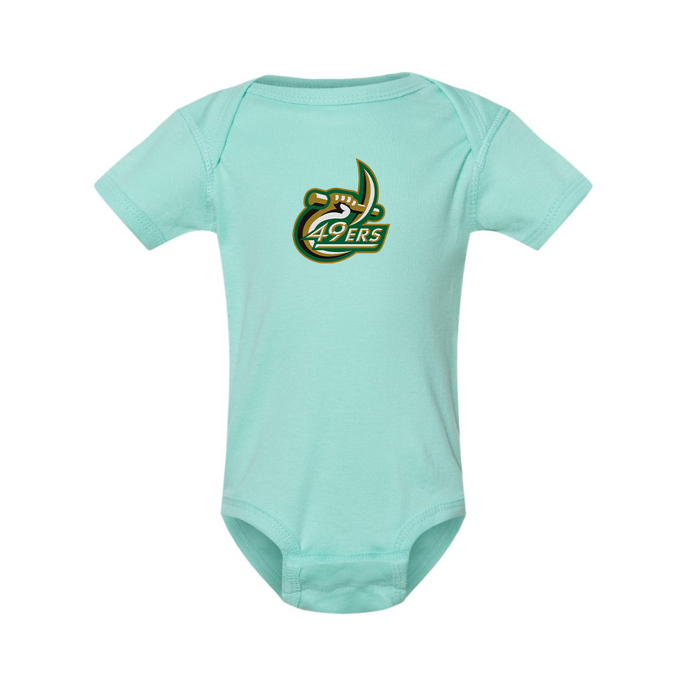 Charlotte 49ers Rabbit Skins Infant Baby Rib Bodysuit