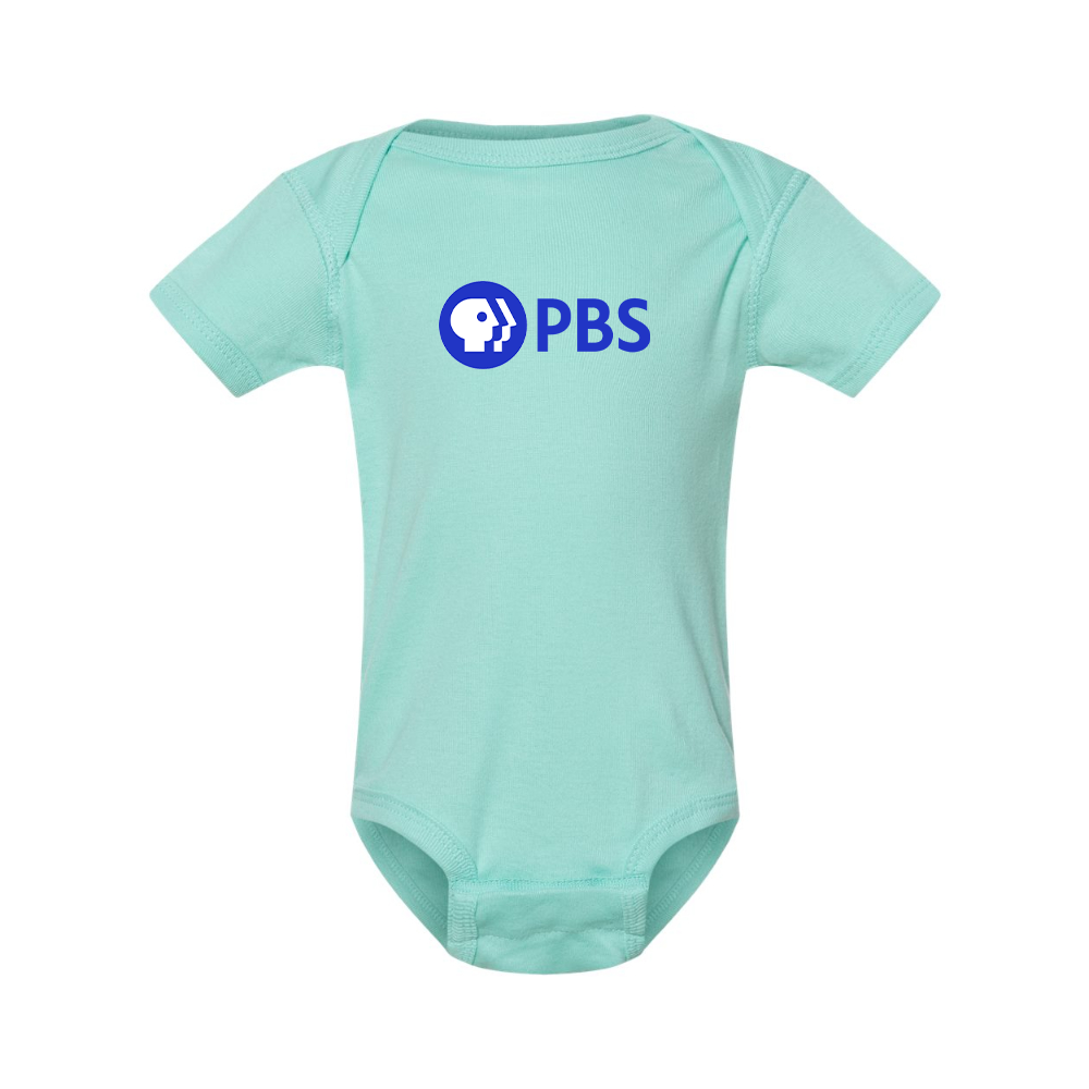 PBS Blue   Rabbit Skins Infant Baby Rib Bodysuit