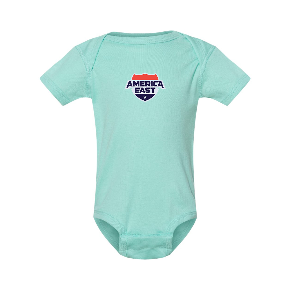 America East Conference  Rabbit Skins Infant Baby Rib Bodysuit
