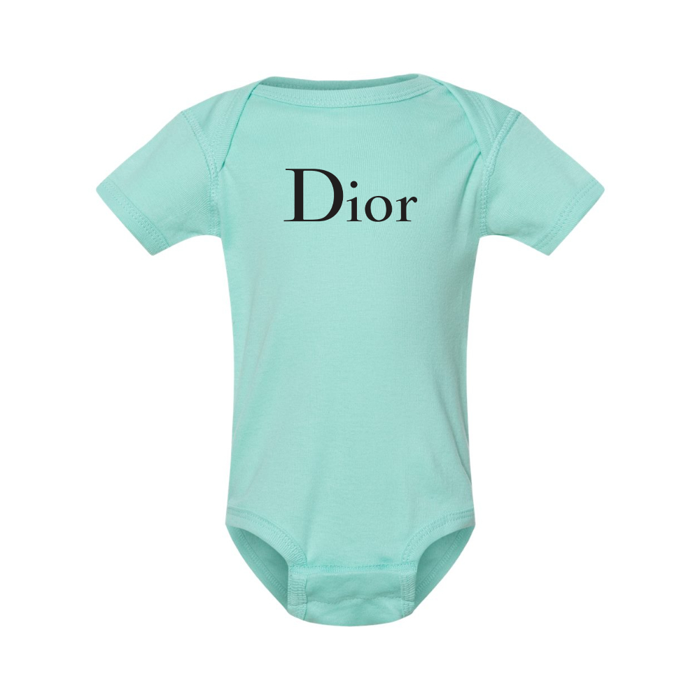 Dior Rabbit Skins Infant Baby Rib Bodysuit