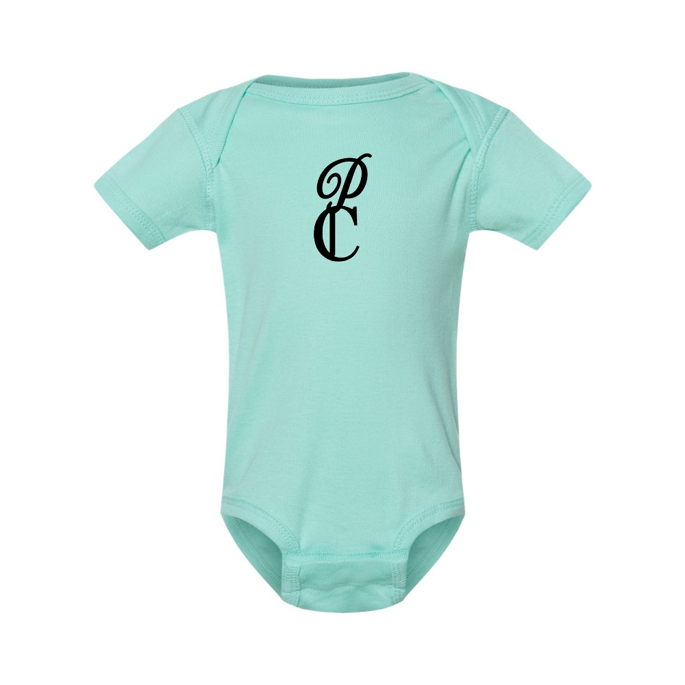 P & C Black  Rabbit Skins Infant Baby Rib Bodysuit