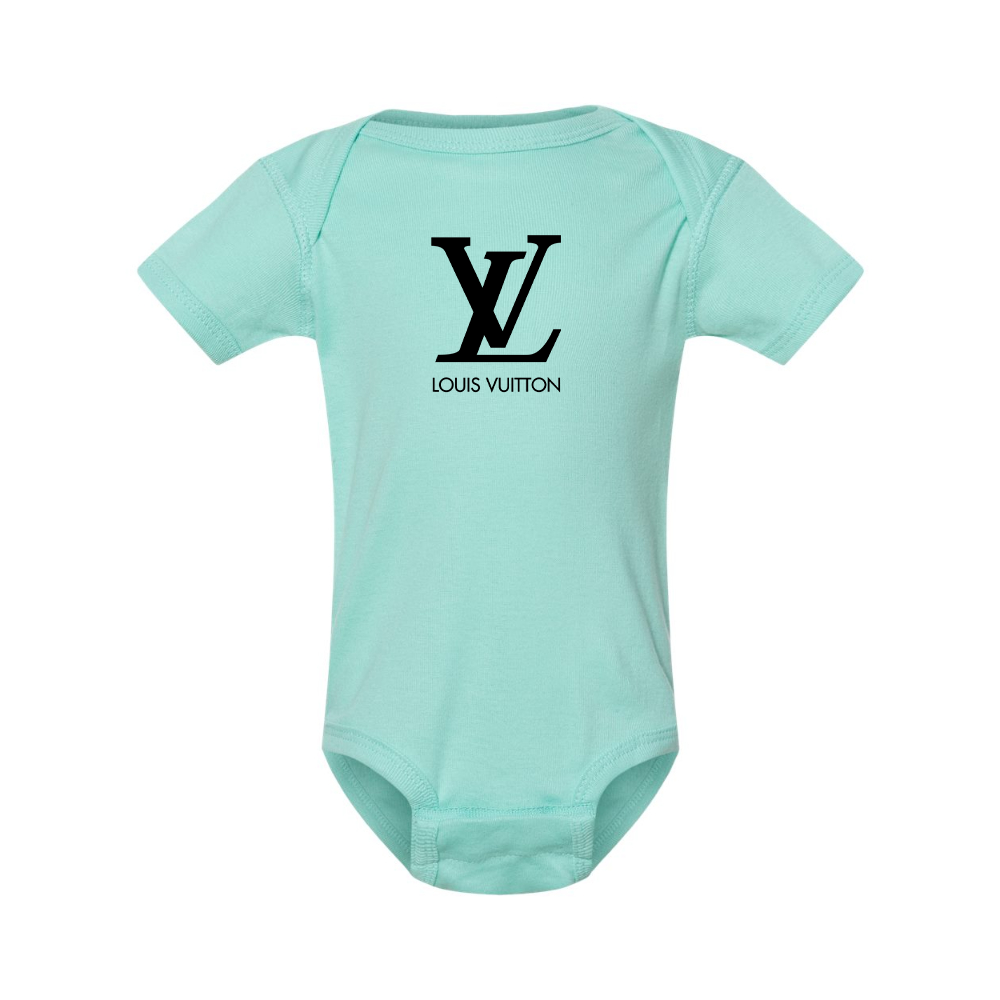 Louis Vuitton Rabbit Skins Infant Baby Rib Bodysuit