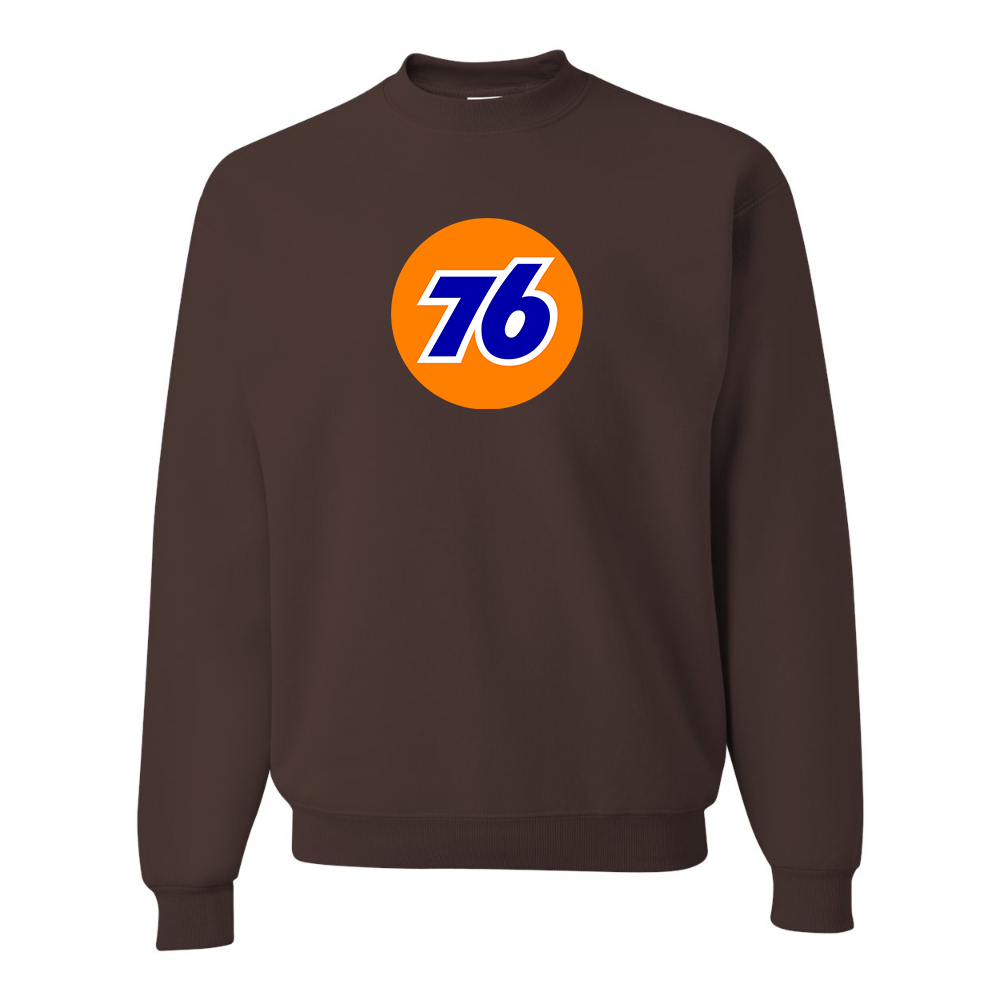 Men's 76 Gas Station  JERZEES NuBlend Crewneck Sweatshirt