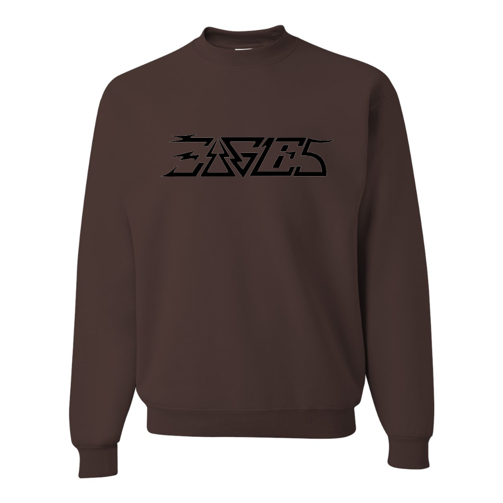 Men's Eagles JERZEES NuBlend Crewneck Sweatshirt