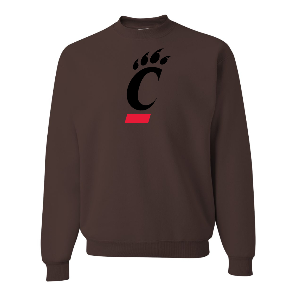 Men's Cincinnati Bearcats JERZEES NuBlend Crewneck Sweatshirt