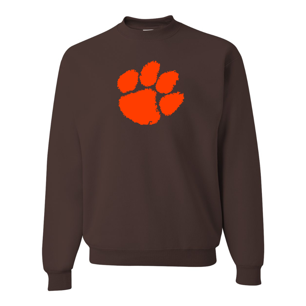 Men's Clemson Tigers JERZEES NuBlend Crewneck Sweatshirt