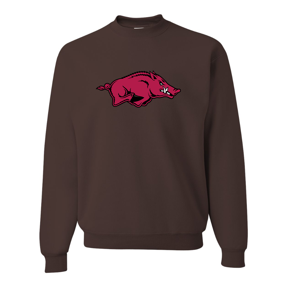 Men's Arkansas Razorbacks JERZEES NuBlend Crewneck Sweatshirt