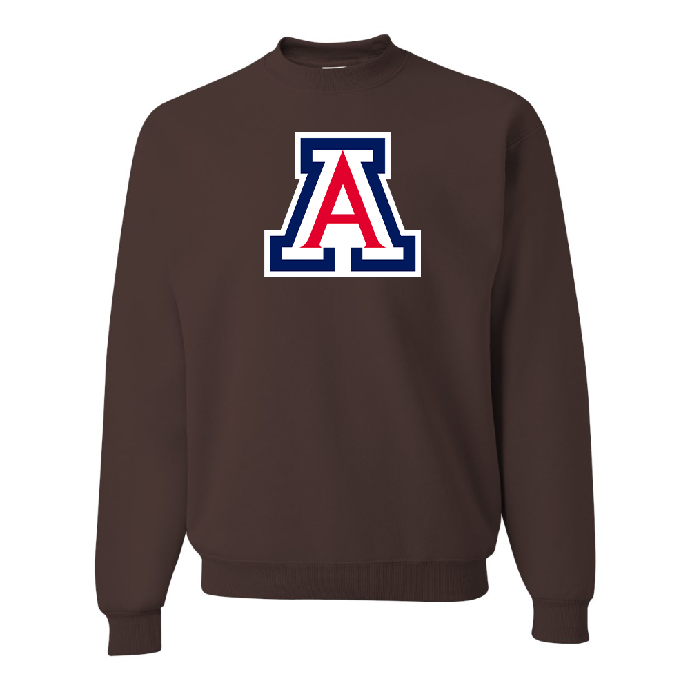Men's Arizona Wildcats JERZEES NuBlend Crewneck Sweatshirt
