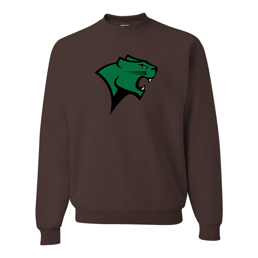Men's Chicago State Cougars  JERZEES NuBlend Crewneck Sweatshirt