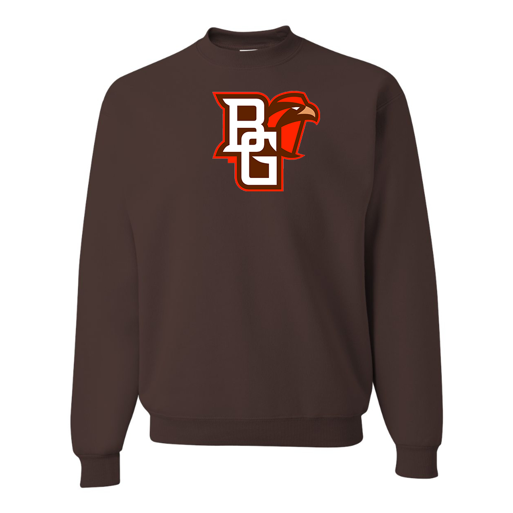 Men's Bowling Green Falcons JERZEES NuBlend Crewneck Sweatshirt