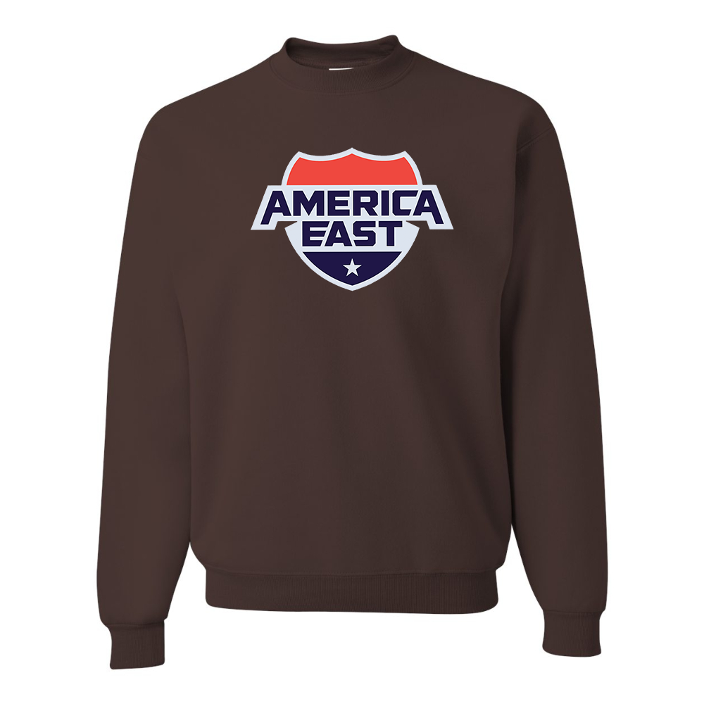 Men's  America East Conference JERZEES NuBlend Crewneck Sweatshirt