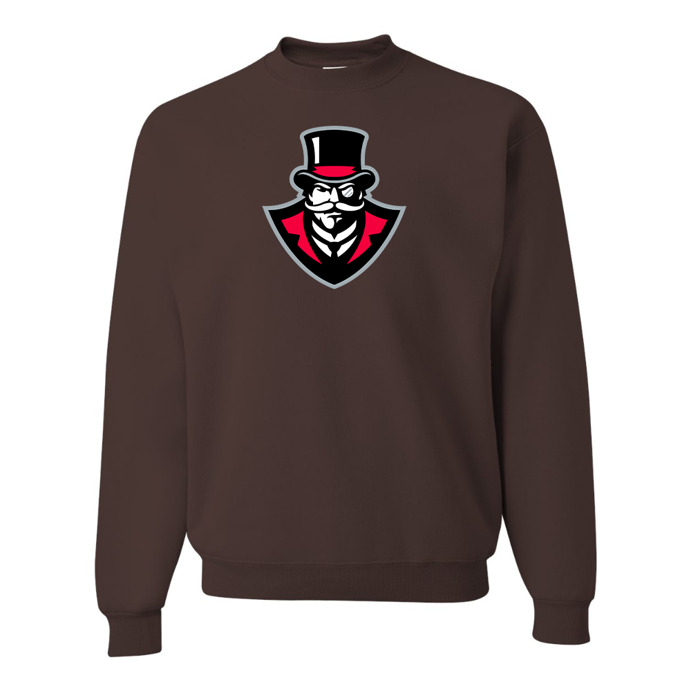 Men's  Austin Peay Governors JERZEES NuBlend Crewneck Sweatshirt