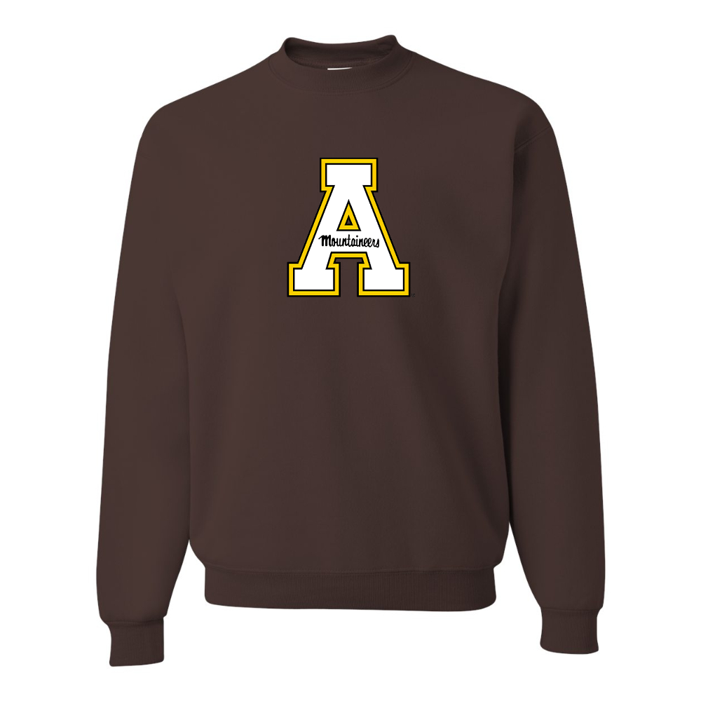 Men's  Appalachian State Mountaineers JERZEES NuBlend Crewneck Sweatshirt