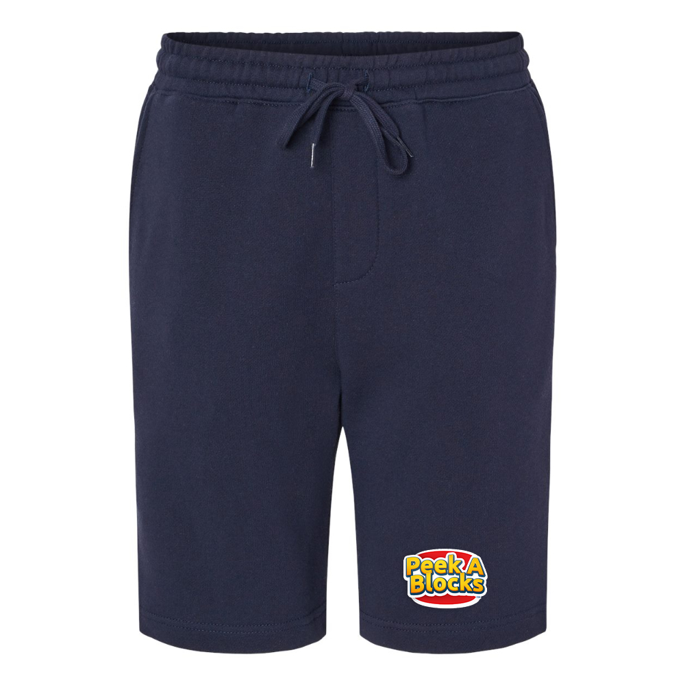 Men's Peek A Blocks Independent Trading Co Midweight Fleece Shorts