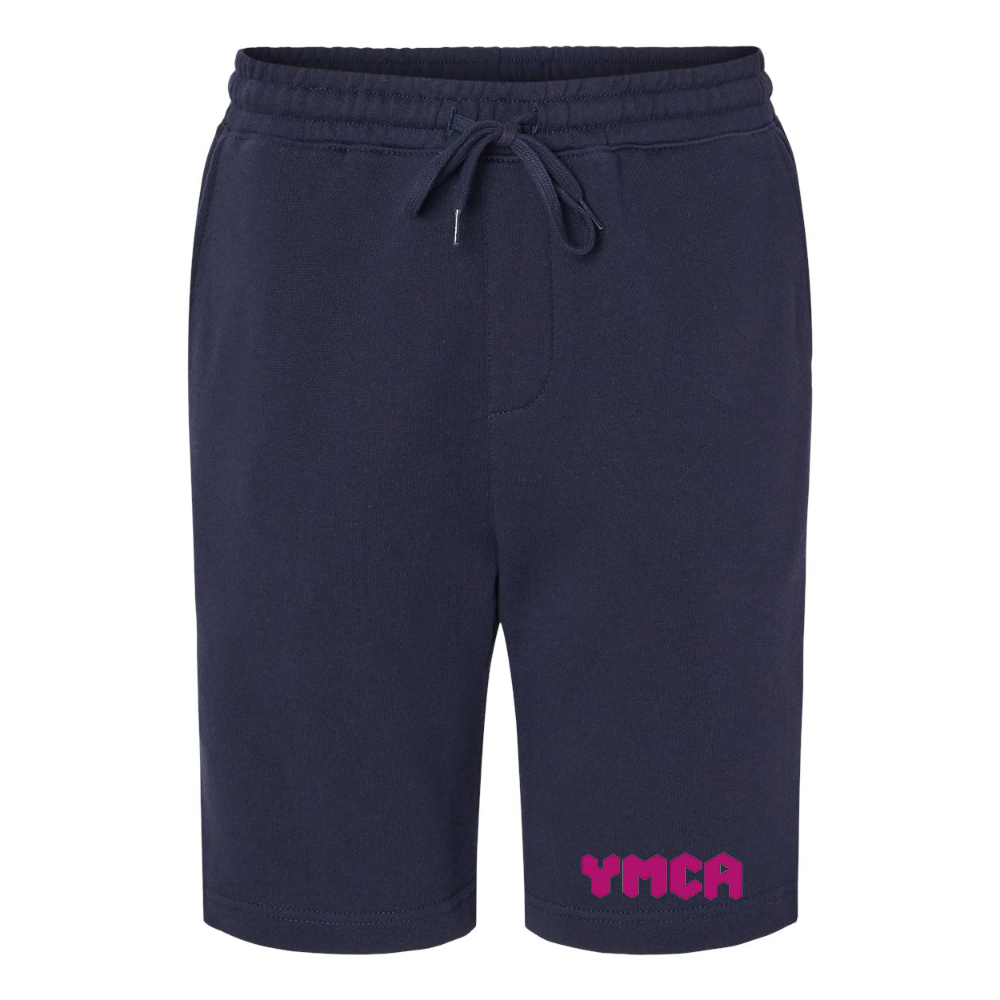 Men's YMCA Mauve Independent Trading Co Midweight Fleece Short