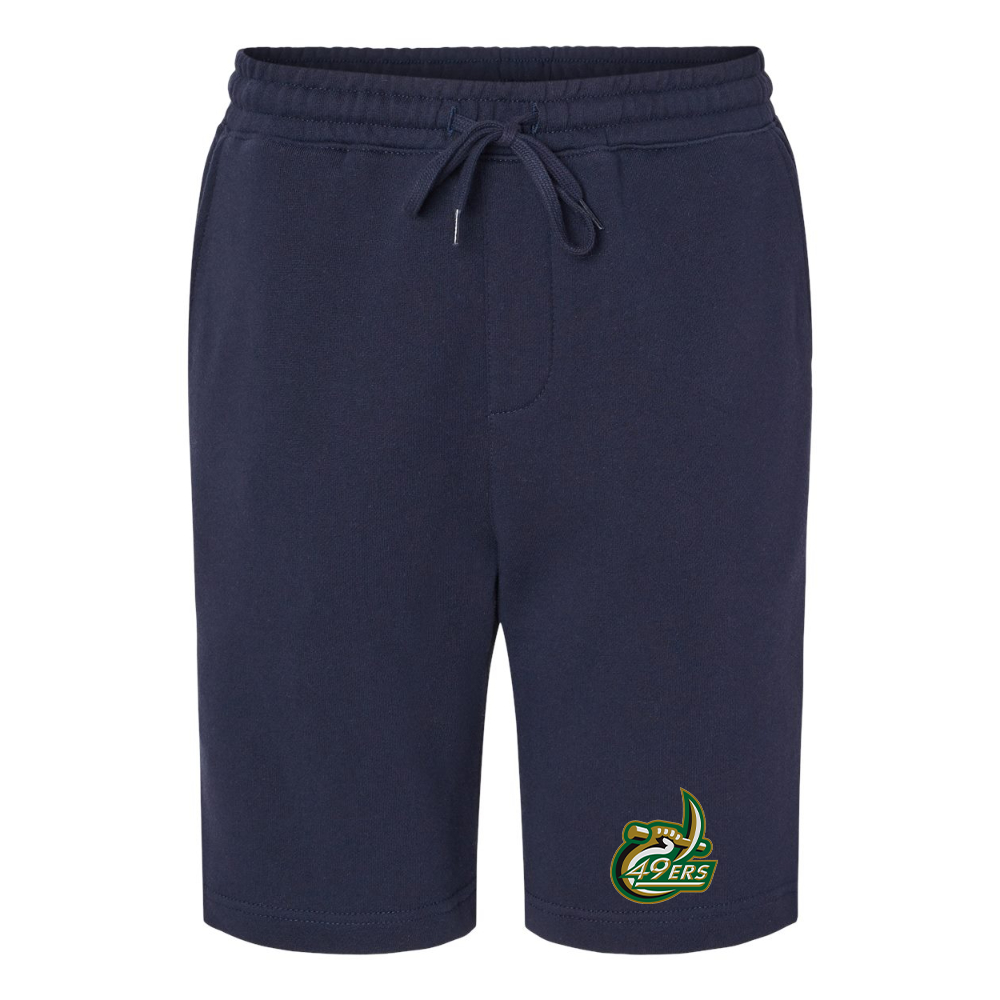 Men's Charlotte 49ers Independent Trading Co Midweight Fleece Short