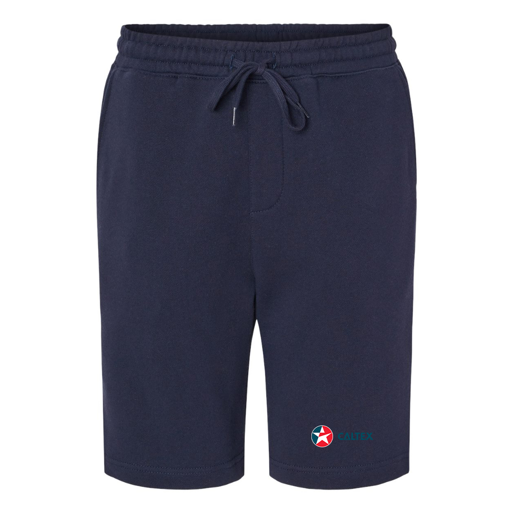 Men's Caltex Gas Station  Independent Trading Co Midweight Fleece Short