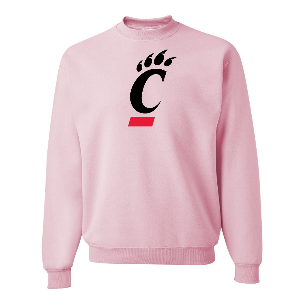 Men's Cincinnati Bearcats JERZEES NuBlend Crewneck Sweatshirt