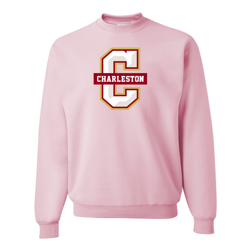 Men's Charleston Cougars JERZEES NuBlend Crewneck Sweatshirt
