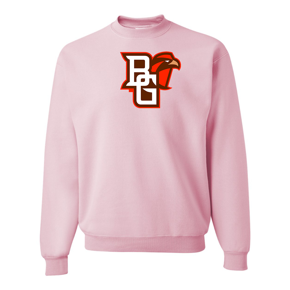 Men's Bowling Green Falcons JERZEES NuBlend Crewneck Sweatshirt