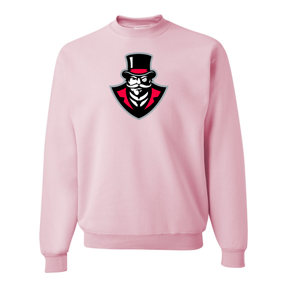 Men's  Austin Peay Governors JERZEES NuBlend Crewneck Sweatshirt