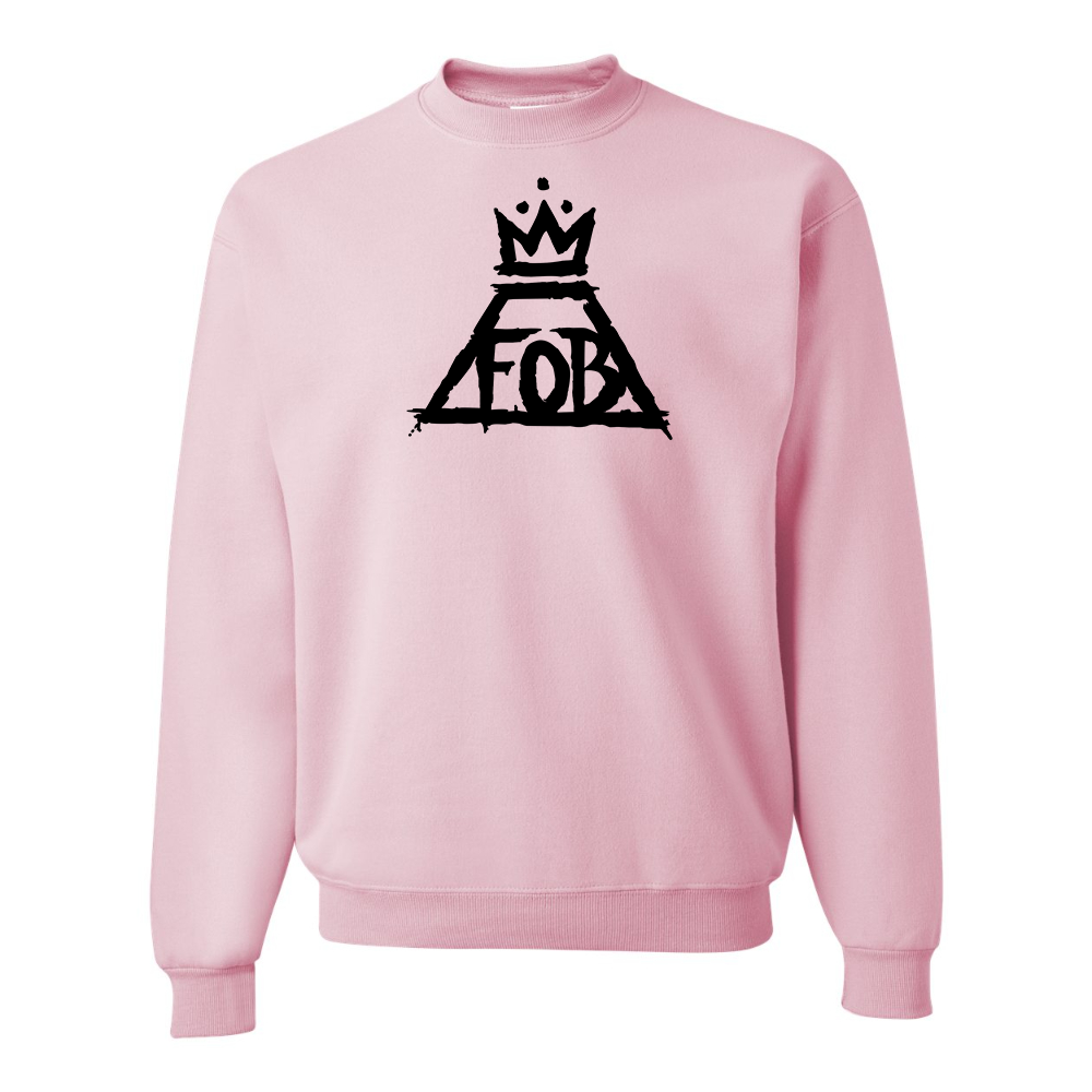Men's Fall Out Boy  JERZEES NuBlend Crewneck Sweatshirt