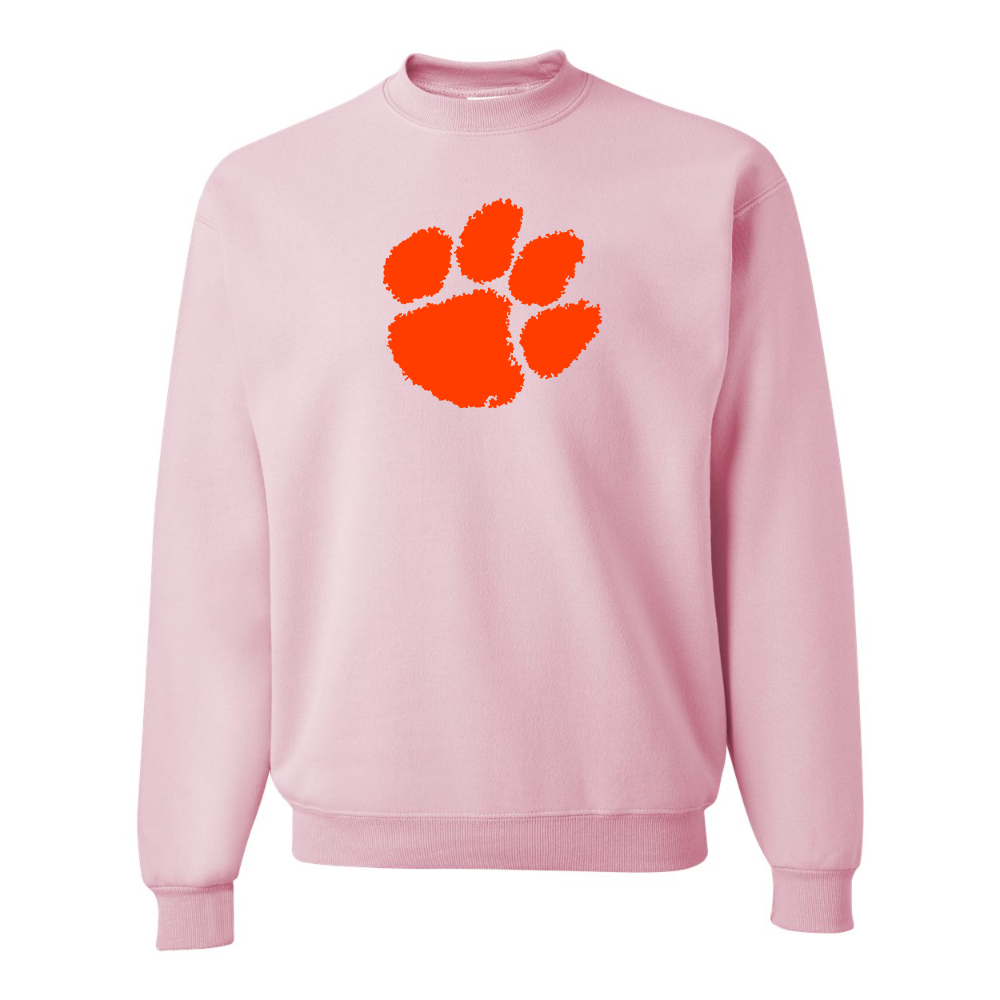 Men's Clemson Tigers JERZEES NuBlend Crewneck Sweatshirt
