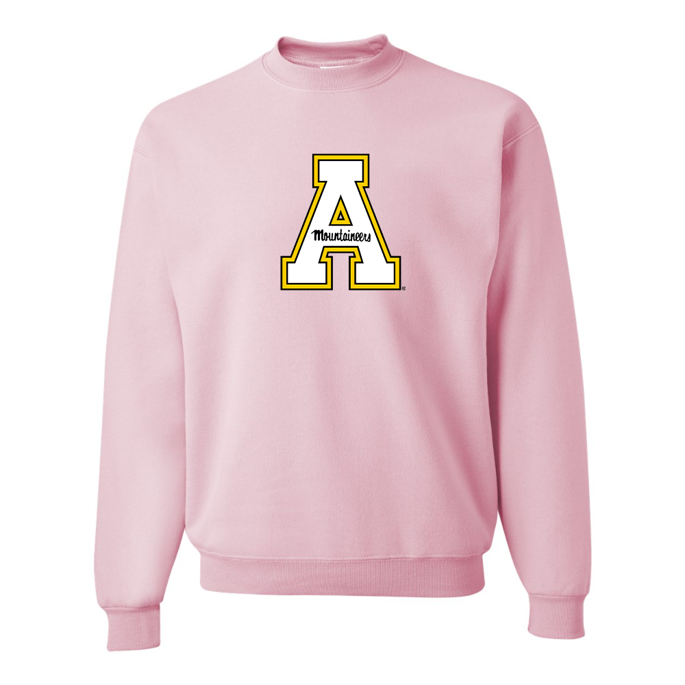 Men's  Appalachian State Mountaineers JERZEES NuBlend Crewneck Sweatshirt