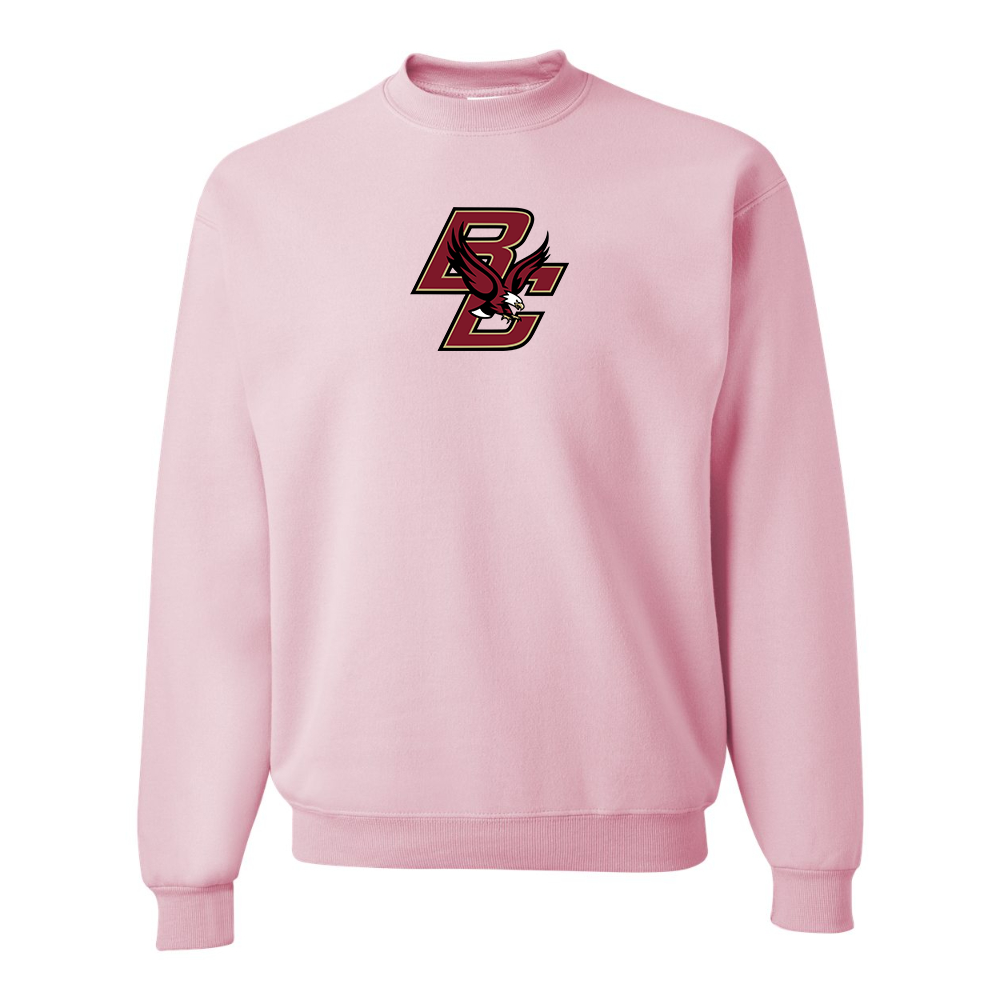 Men's Boston College Eagles  JERZEES NuBlend Crewneck Sweatshirt