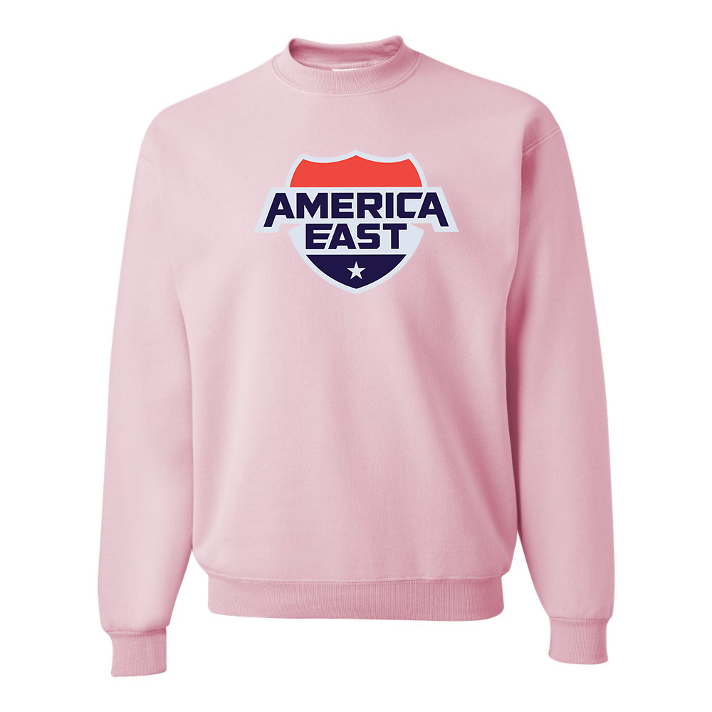 Men's  America East Conference JERZEES NuBlend Crewneck Sweatshirt