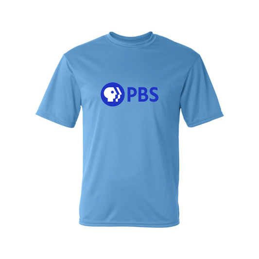 Men's  PBS Blue Performance T-Shirt